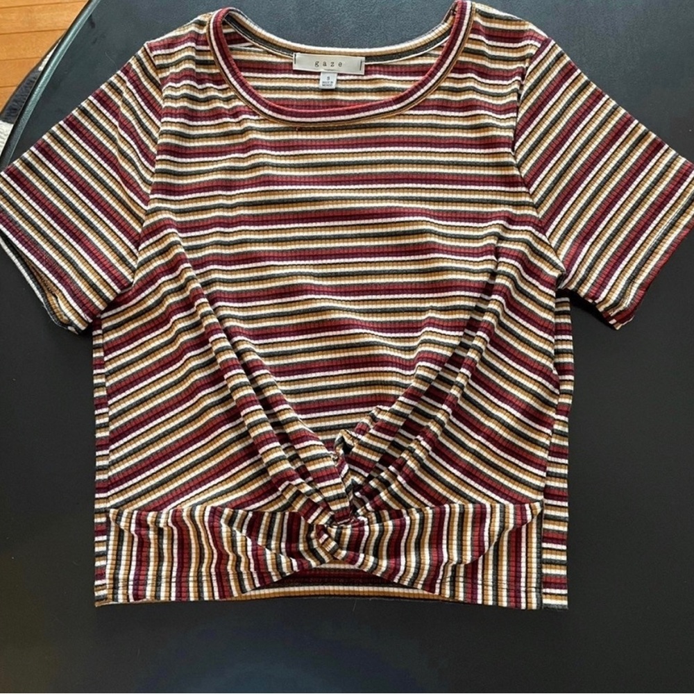Ladies Gaze Striped Top